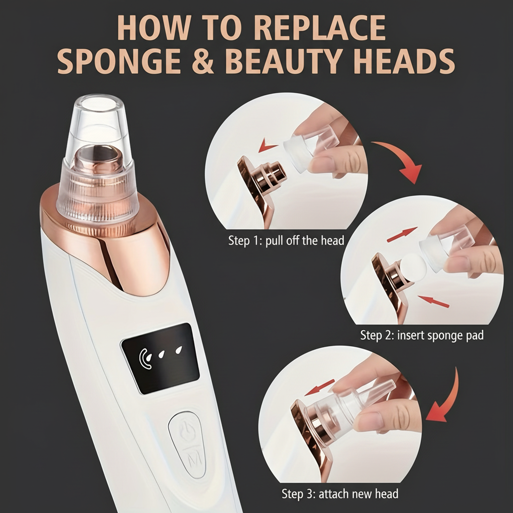Glowborn Blackhead Device - Replace Heads
