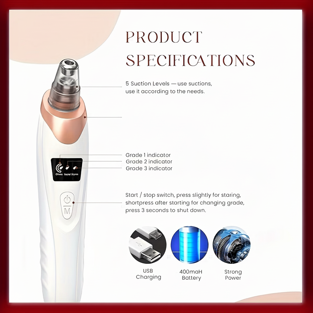 Glowborn Blackhead Device - Specs